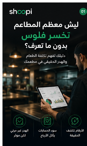 شوبي - الهدر في المطاعم